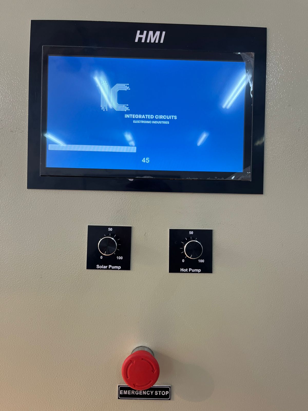 Solar Thermal Contorl Panel