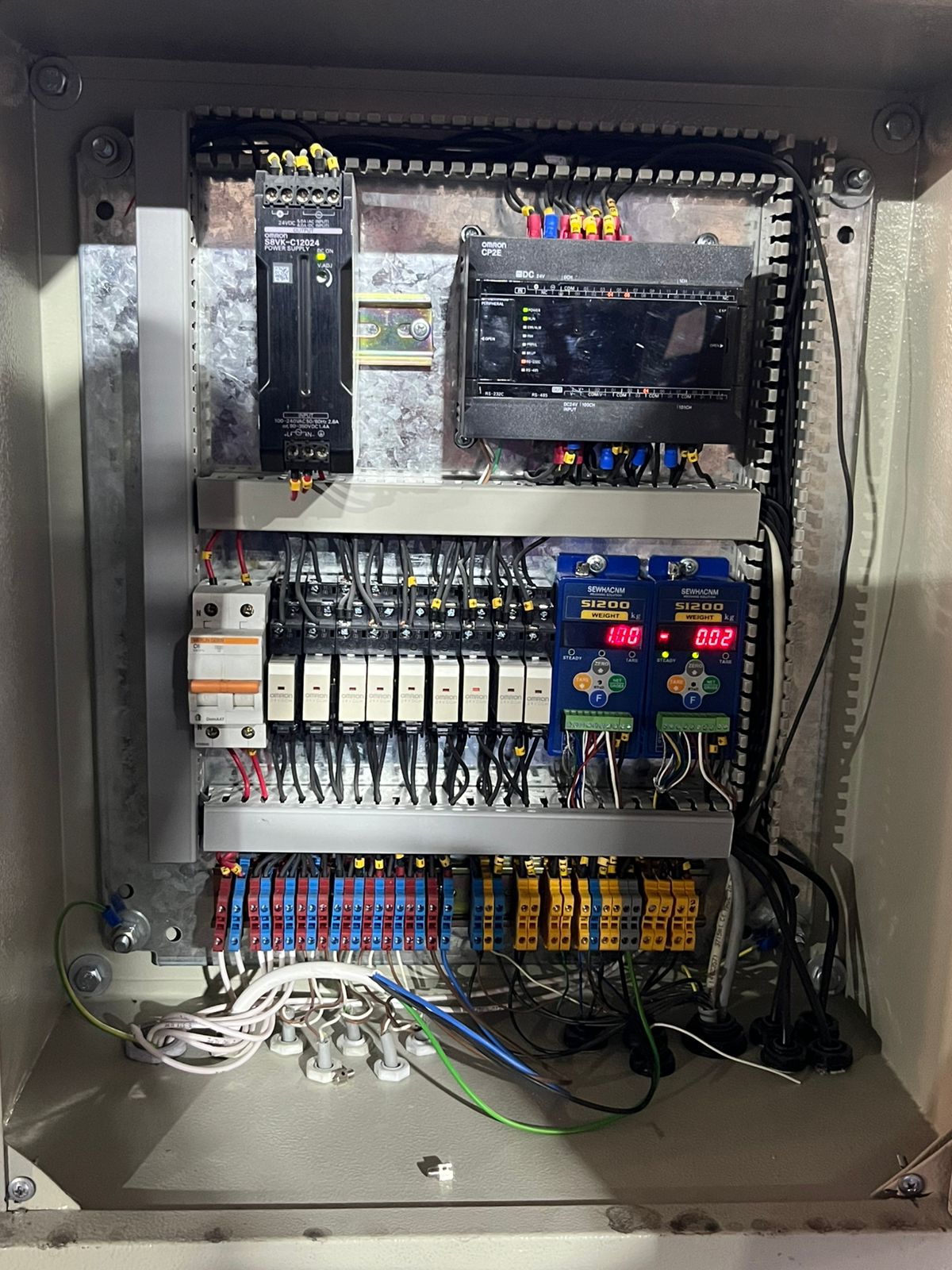 Putty Filling Machine Panel