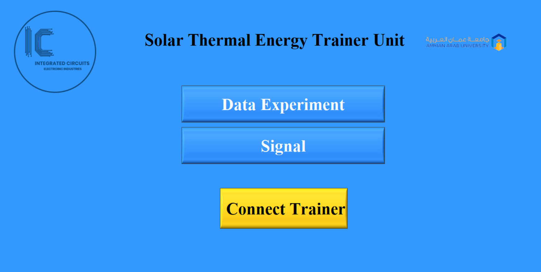 Solar Thermal Trainer Software
