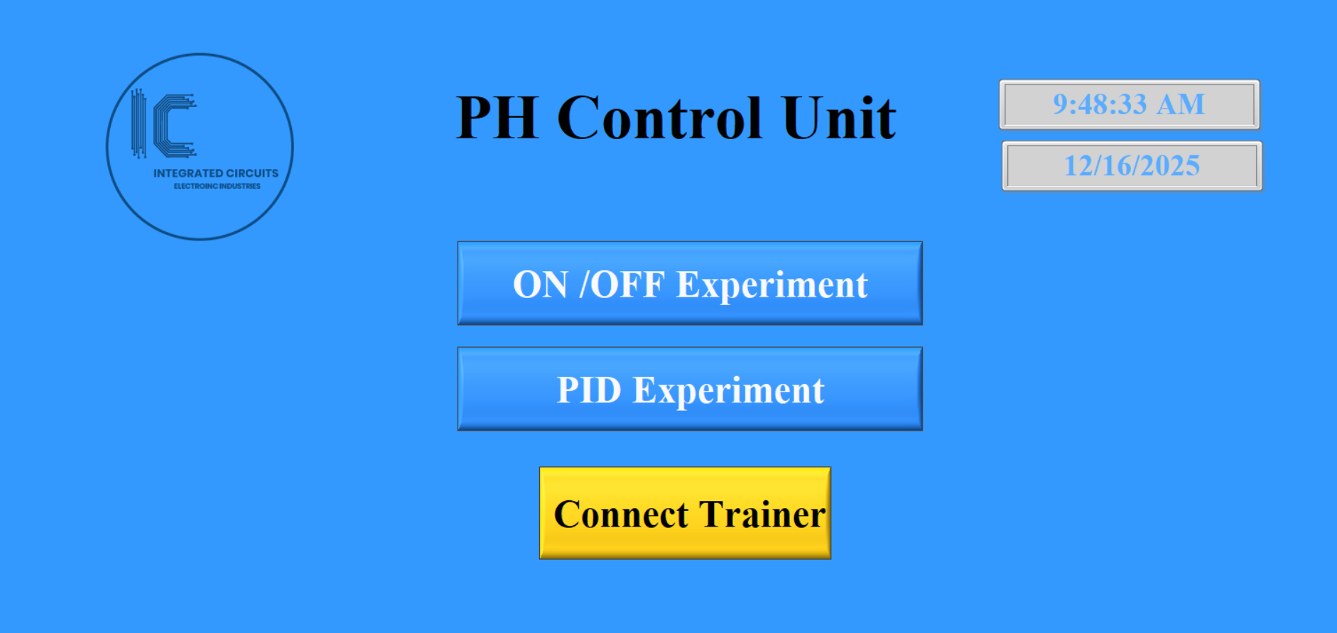 pH Control Unit Software