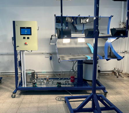 Parabolic Trough Collector Unit